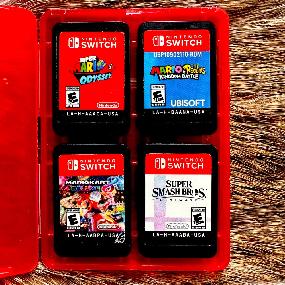 4 Nintendo Switch Games